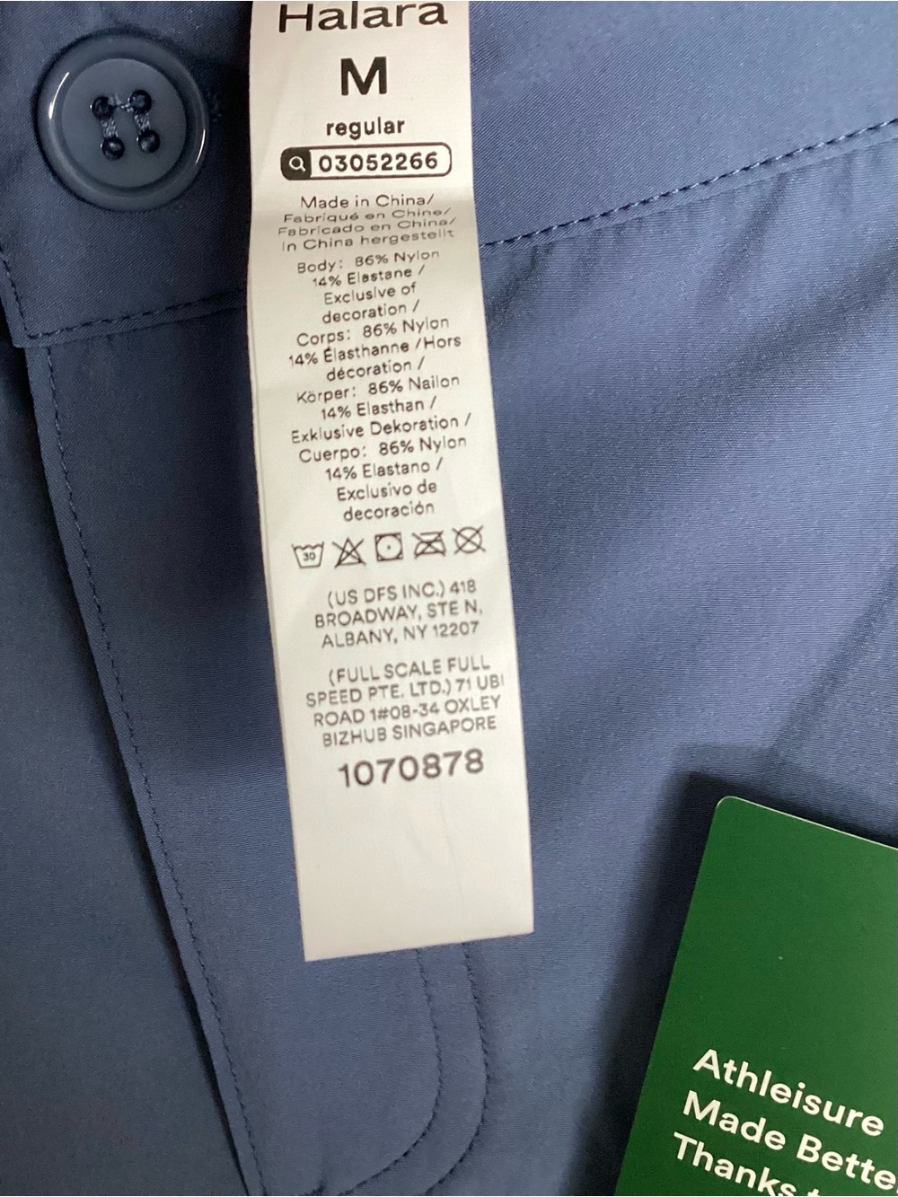 HALARA Cargo Pants - Slate Blue M - Picture 14 of 14